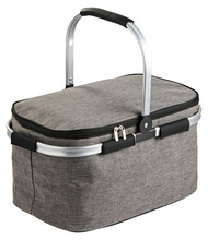 Piknikkurv Nantes 23 liter grå - Sunlife